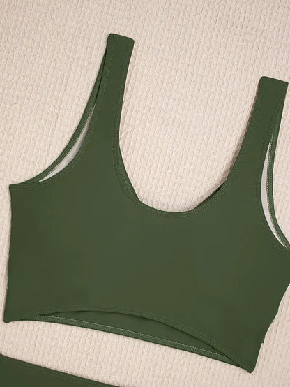 Topfitters™ | Emerald Stretchy Bikini Set