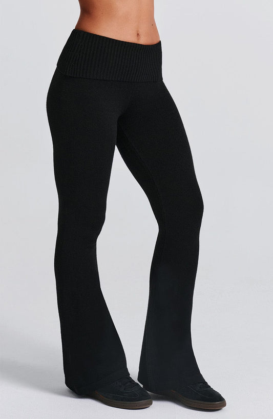 Topfitters™ | Portia gebreide broek - zwart