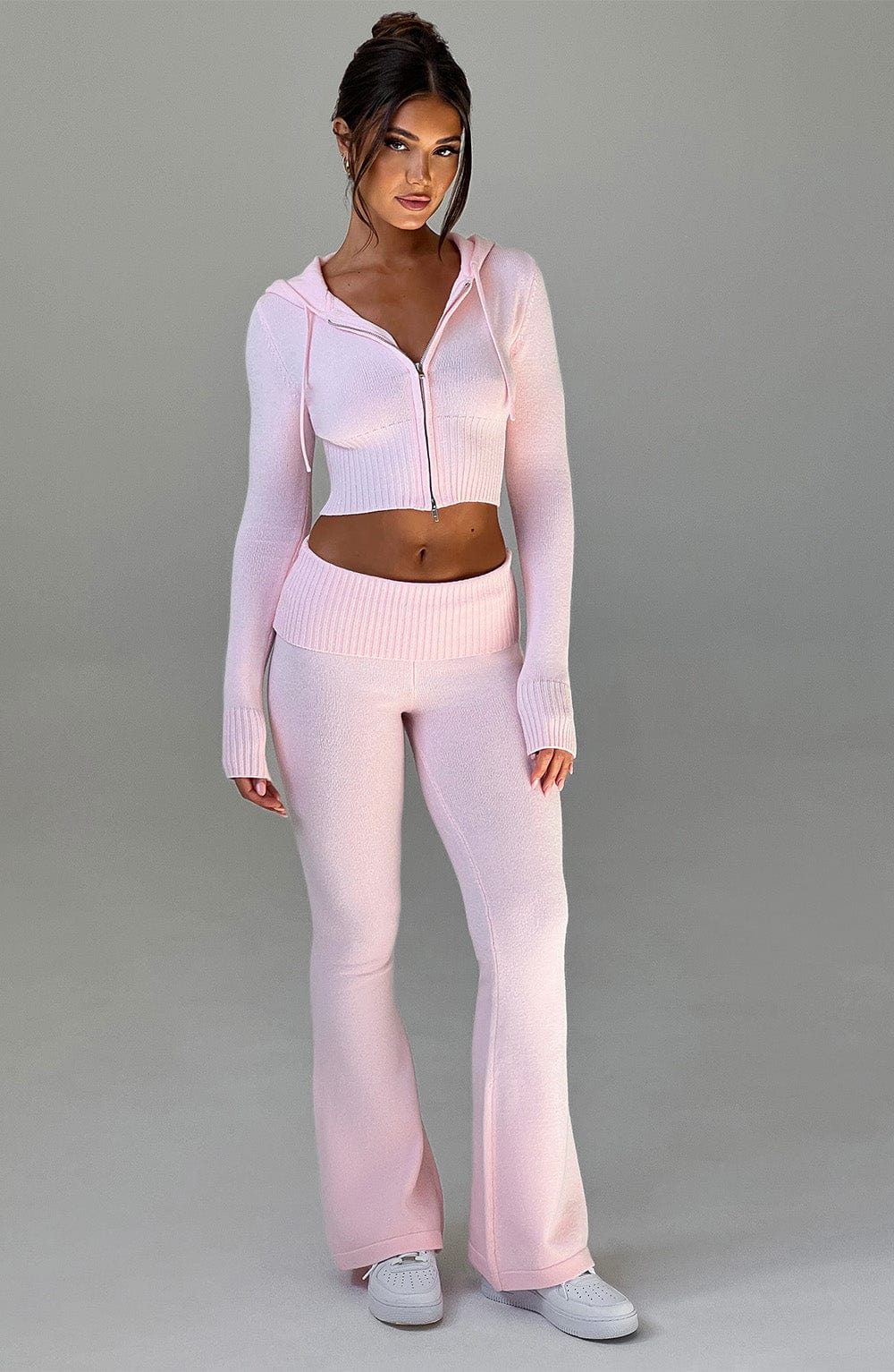Topfitters™ | Portia gebreide broek - roze