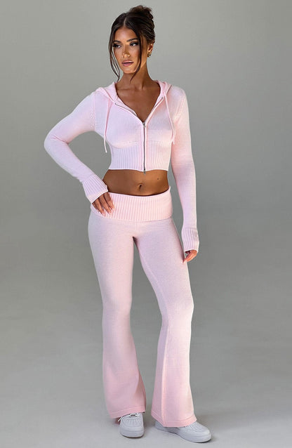 Topfitters™ | Portia gebreide broek - roze