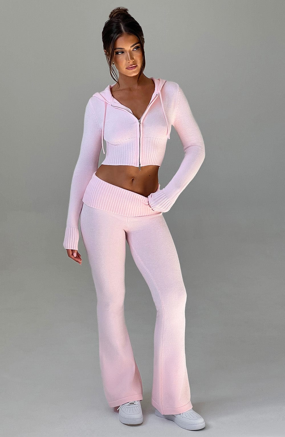 Topfitters™ | Portia gebreide broek - roze
