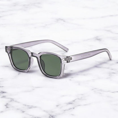 Topfitters™ | Retro Square Frame Zonnebril – Unisex UV-bescherming & Stijlvol Design